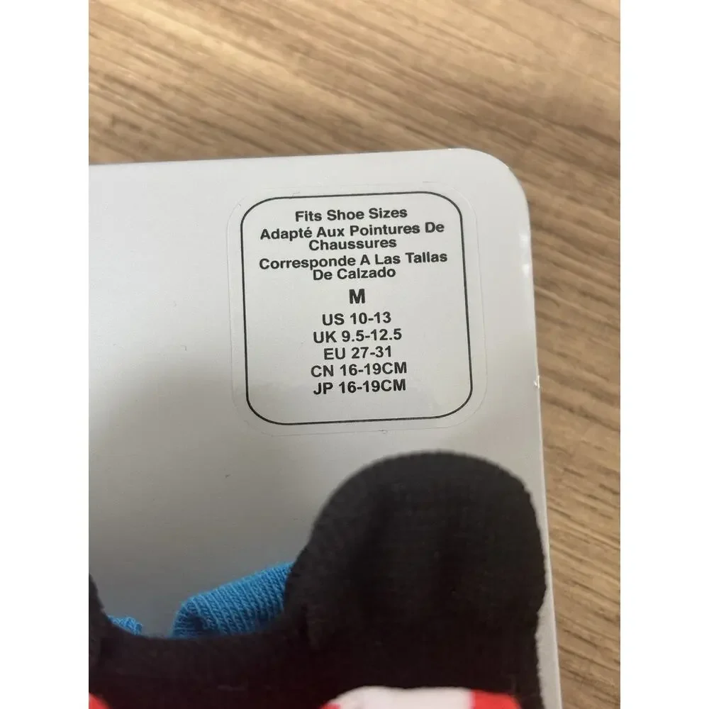 Disney 5-Pair Crew Socks Youth M Kids Small Adult Mickey Minnie Goofy Pluto